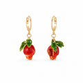 Pomegranate light earrings